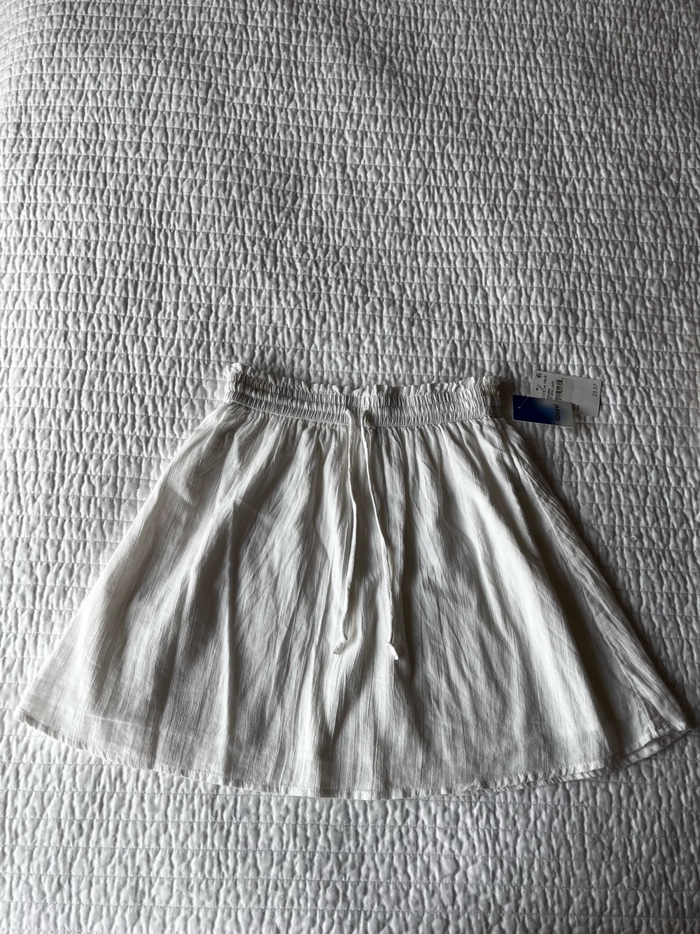 Abound White A-Line Drawstring Skirt
